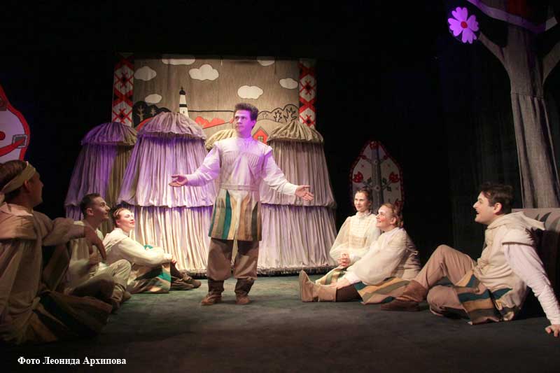 В курганском театре кукол «Гулливер» состоялась премьера.
